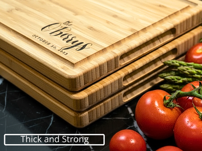 Personalized Bamboo Cutting Board
