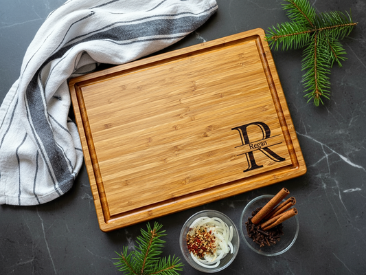 Personalized Bamboo Cutting Board