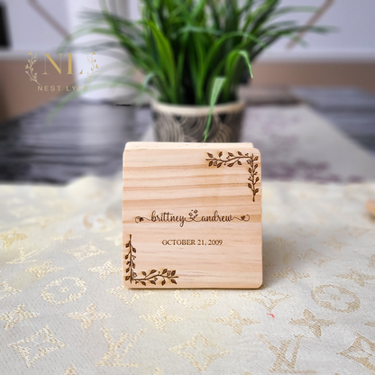 Personalized Wood Coasters