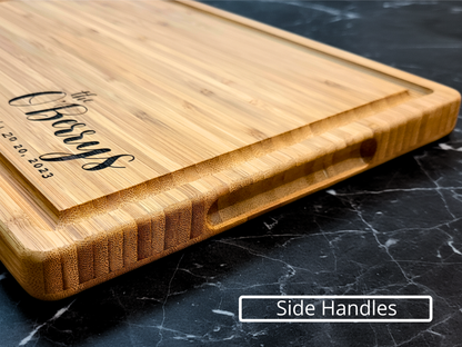 Personalized Retirement Gift Bamboo Board