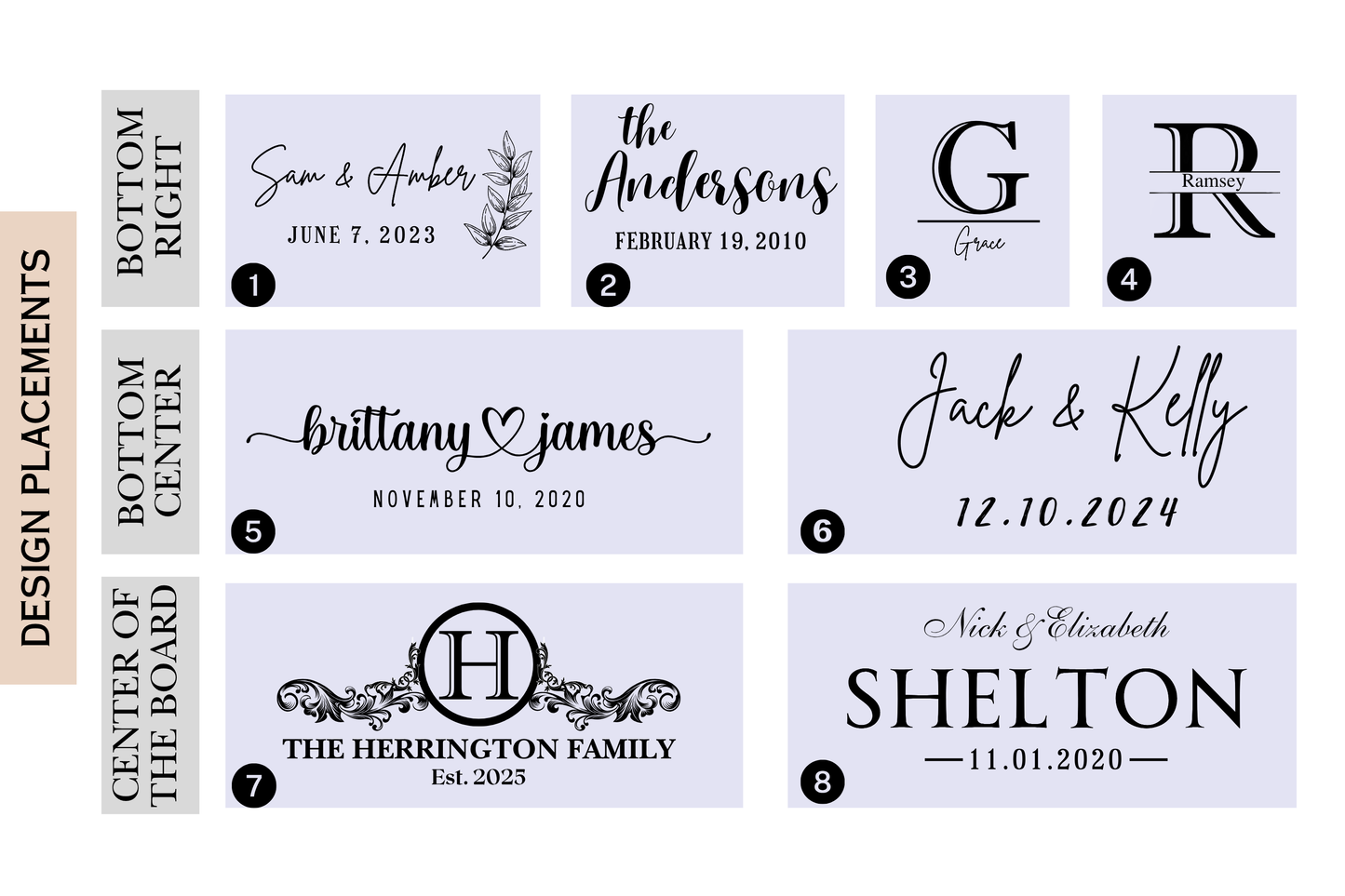 Personalized Olive Wood Live Edge Charcuterie Board