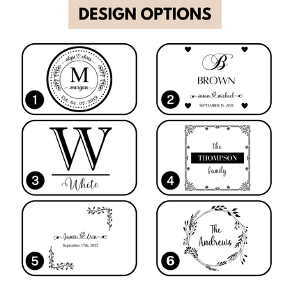 Personalized Wood Coasters