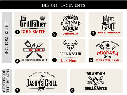 Personalized Grilling Board