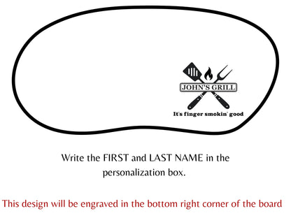 Personalized Grilling Board
