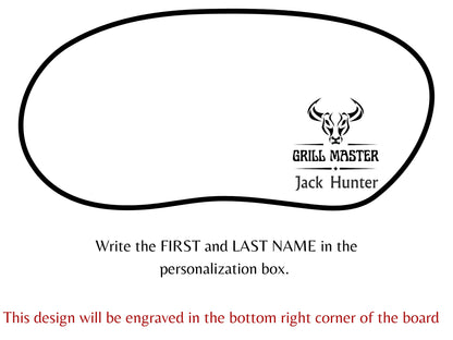 Personalized Grilling Board