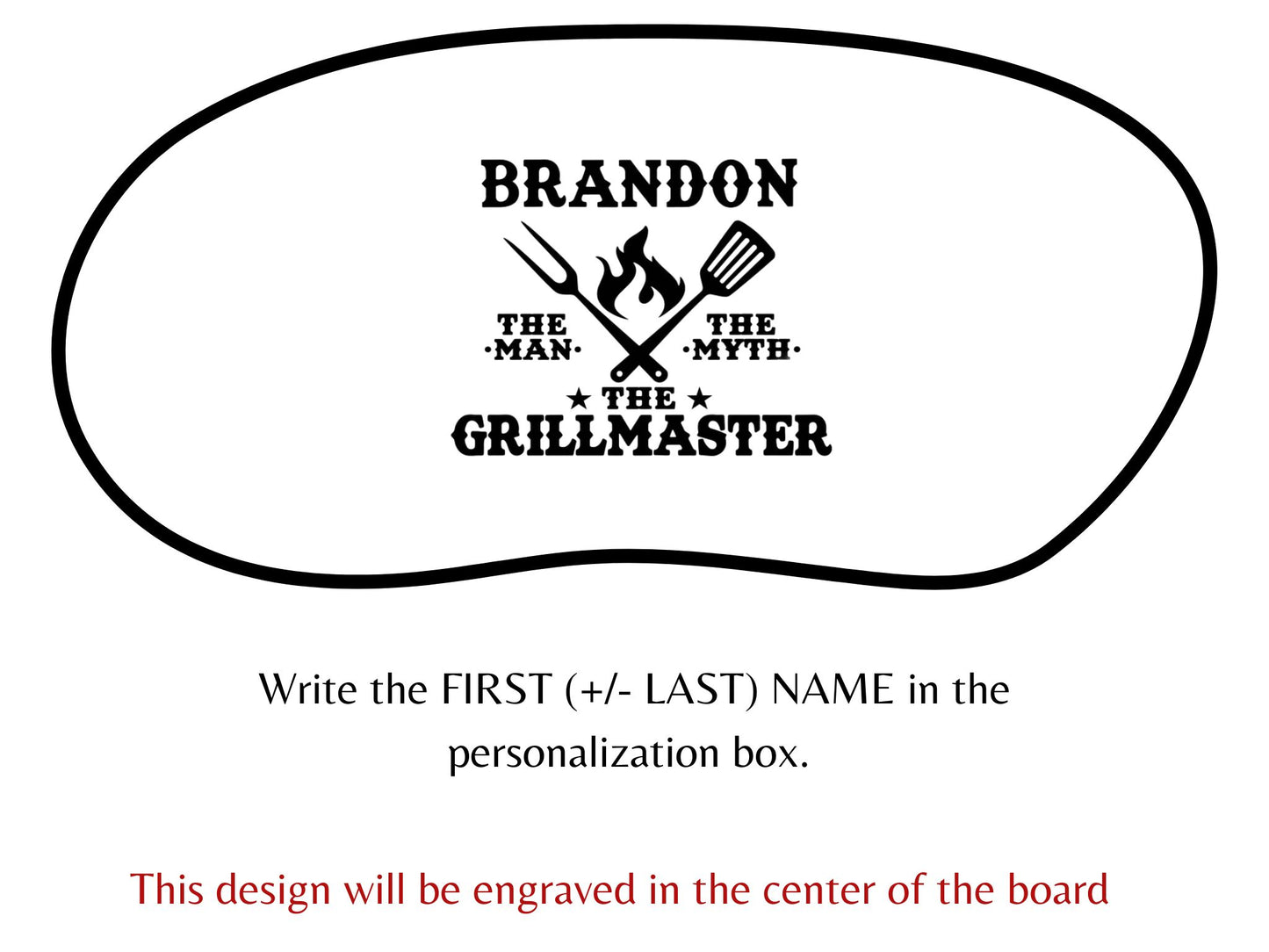 Personalized Grilling Board