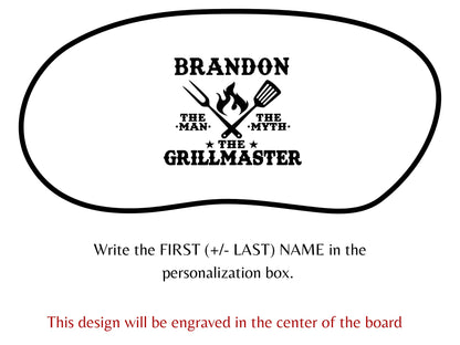 Personalized Grilling Board