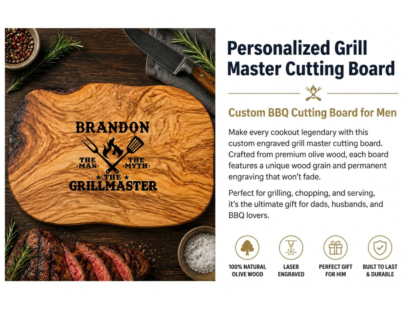Personalized Grilling Board