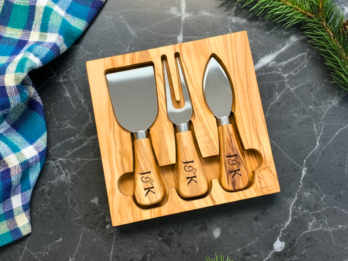 Matching Cheese Knives Set