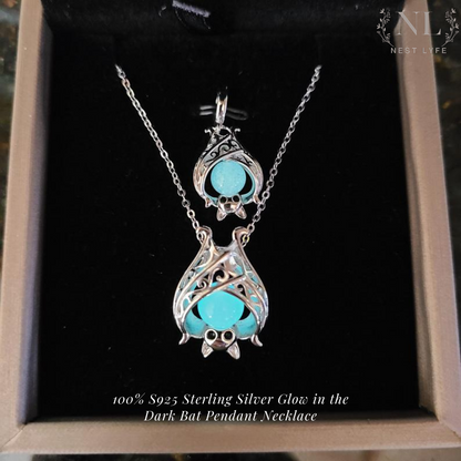 Glow in the Dark Bat pendant