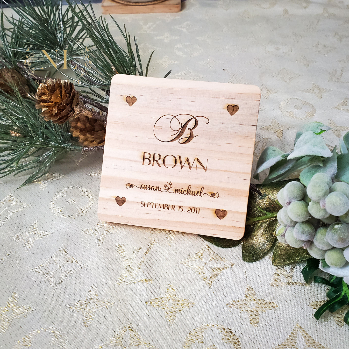 Personalized Wood Coasters