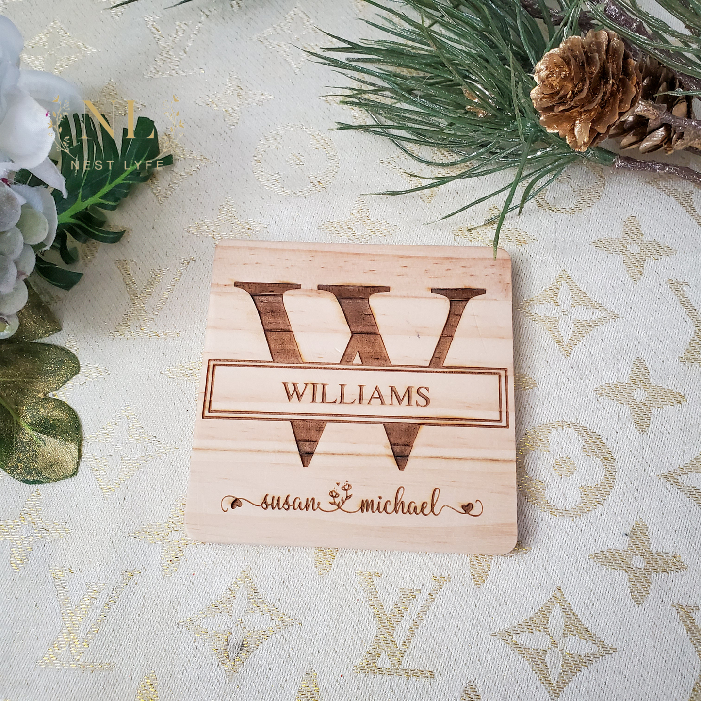 Personalized Wood Coasters