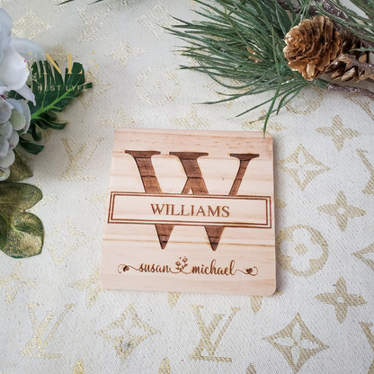 Personalized Wood Coasters