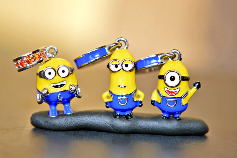 Minion Bead Charms