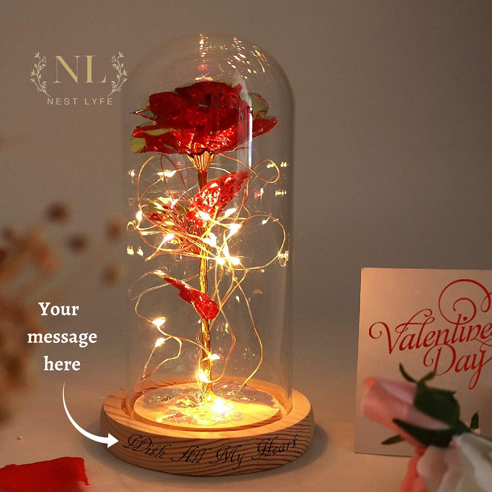 Shimmering Petals Personalized Galaxy Roses