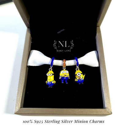 Minion Bead Charms
