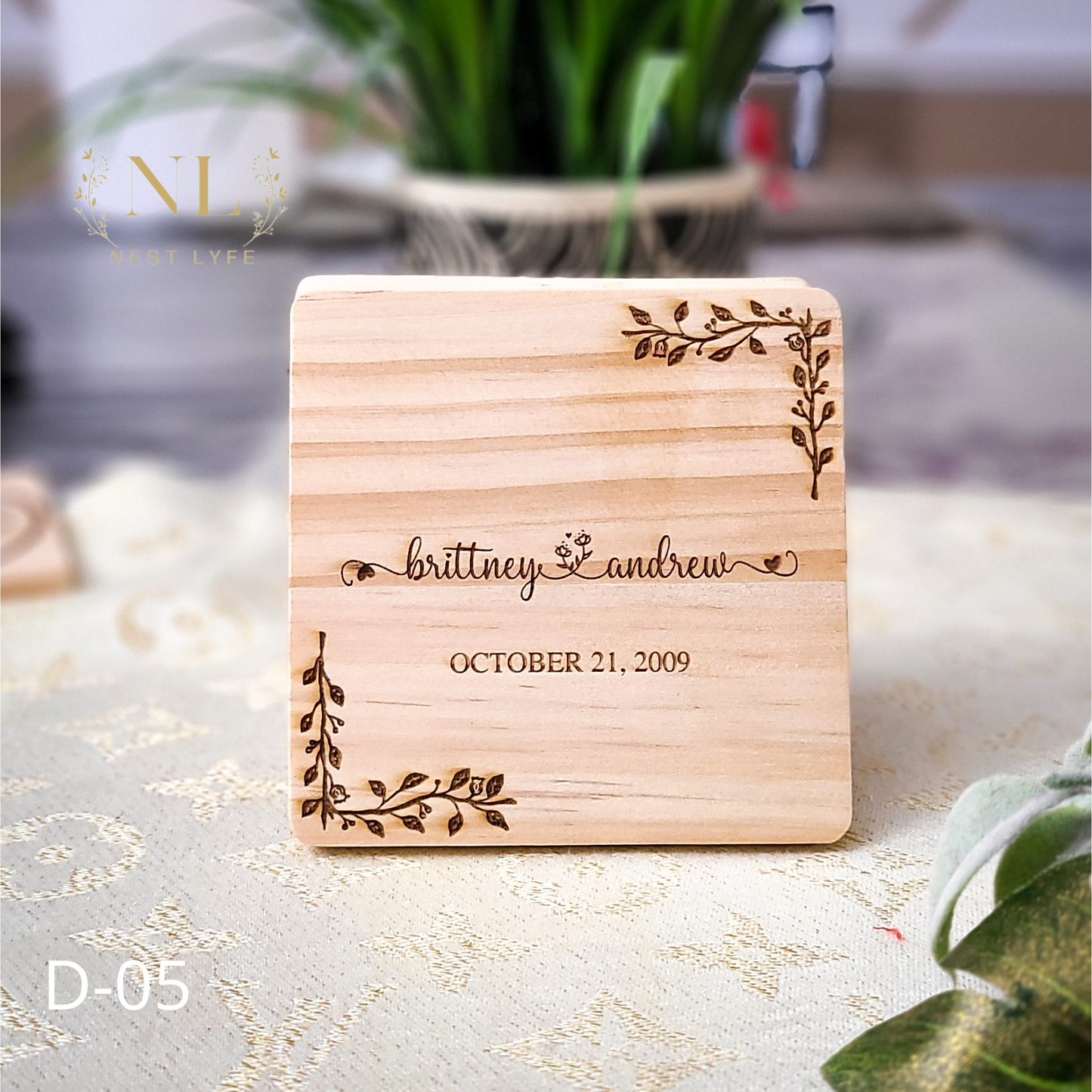 Personalized Wood Coasters