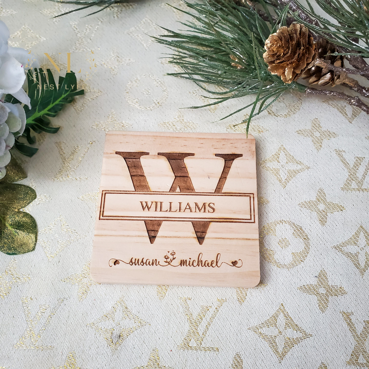 Personalized Wood Coasters
