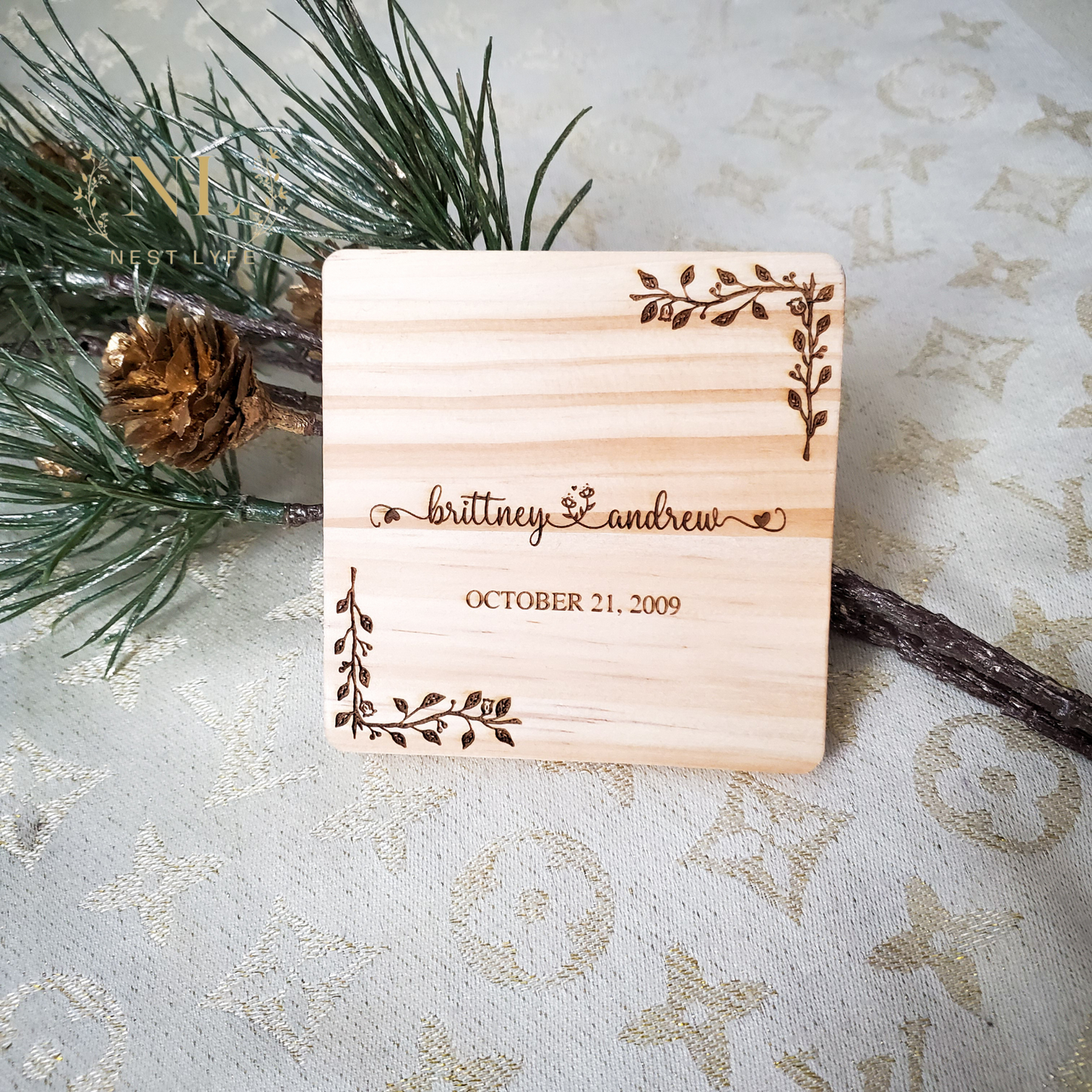 Personalized Wood Coasters
