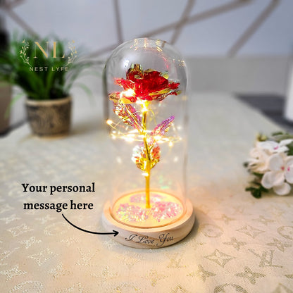 Shimmering Petals Personalized Galaxy Roses